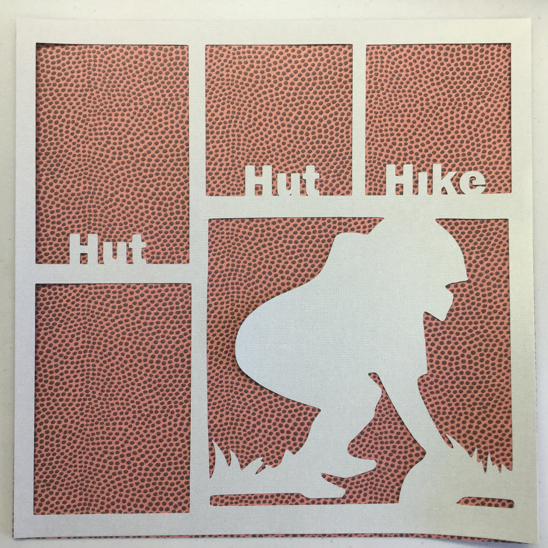 Page Frame SPORTS GREY 12"x12" Scrapbook Overlay