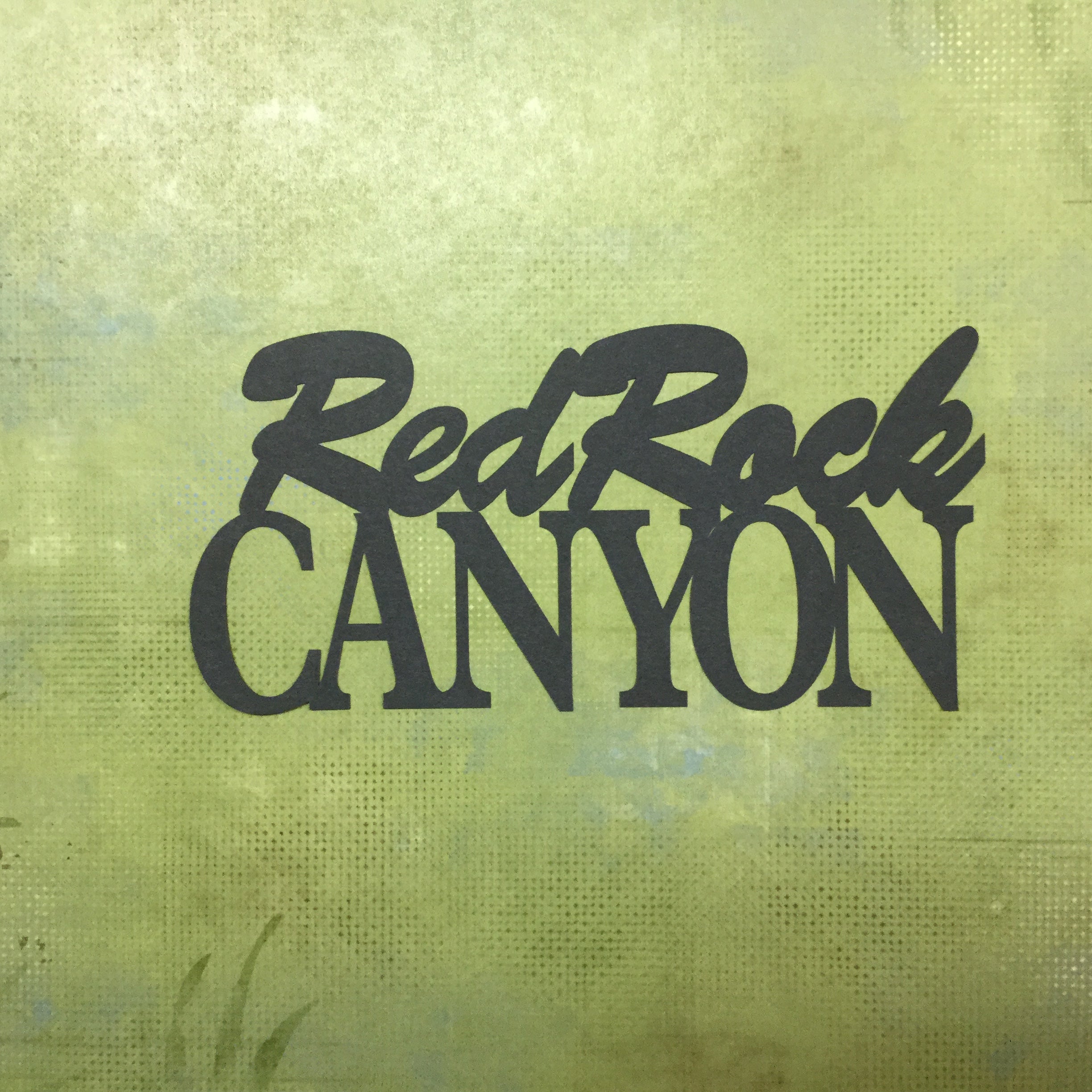 RED ROCK CANYON Custom Travel Scrapbook Die Cuts Scrapbooksrus