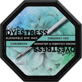 ColorBox Dyestress CARIBBEAN Blendable Dye Ink Scrapbooksrus