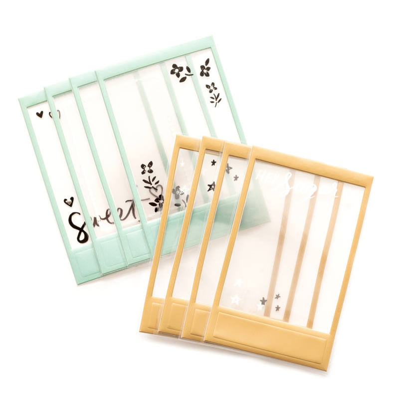 American Crafts Maggie Holmes SWEET STORY Die Cut FRAMES 8pc Scrapbooksrus