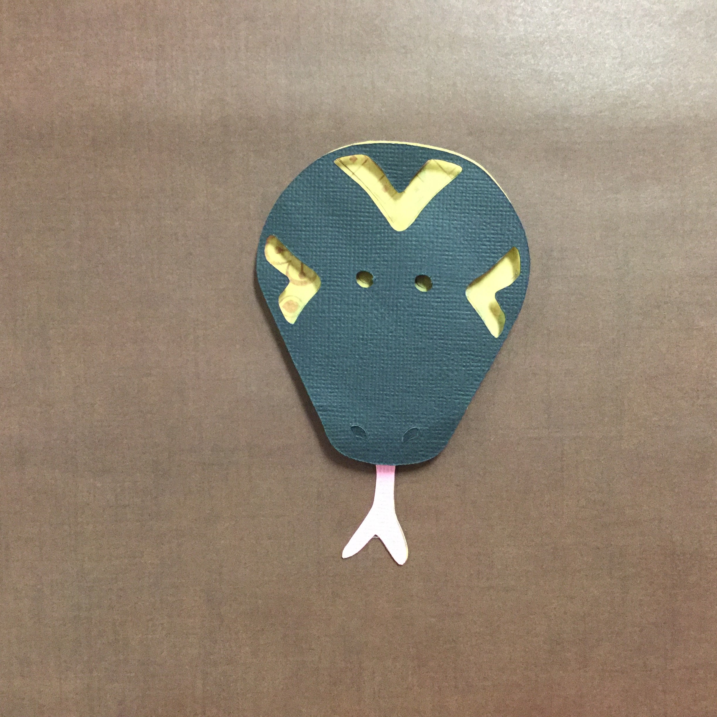 SNAKE HEAD Safari Scrapbook Die Cuts Scrapbooksrus