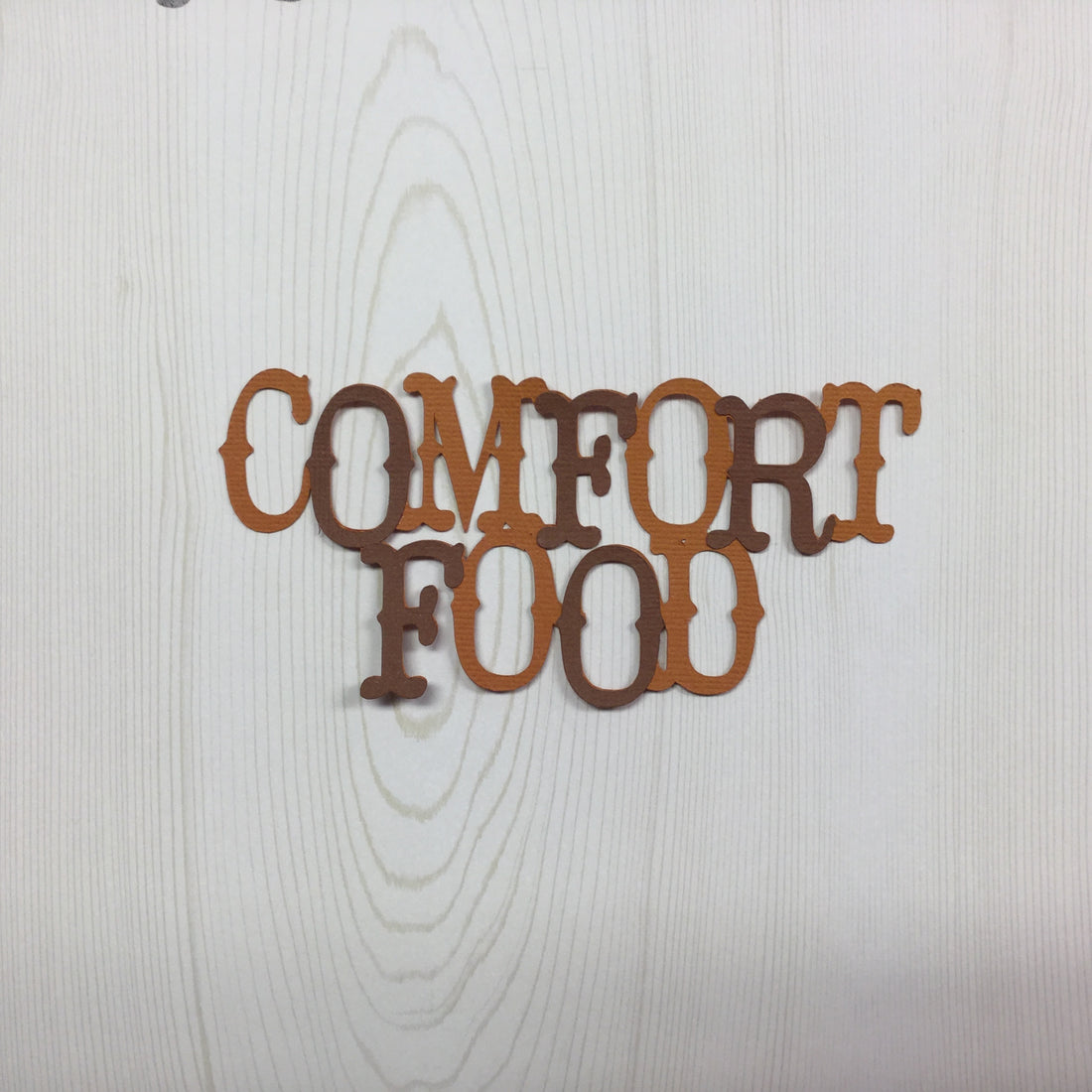 COMFORT FOOD Scrapbook Die Cuts Scrapbooksrus