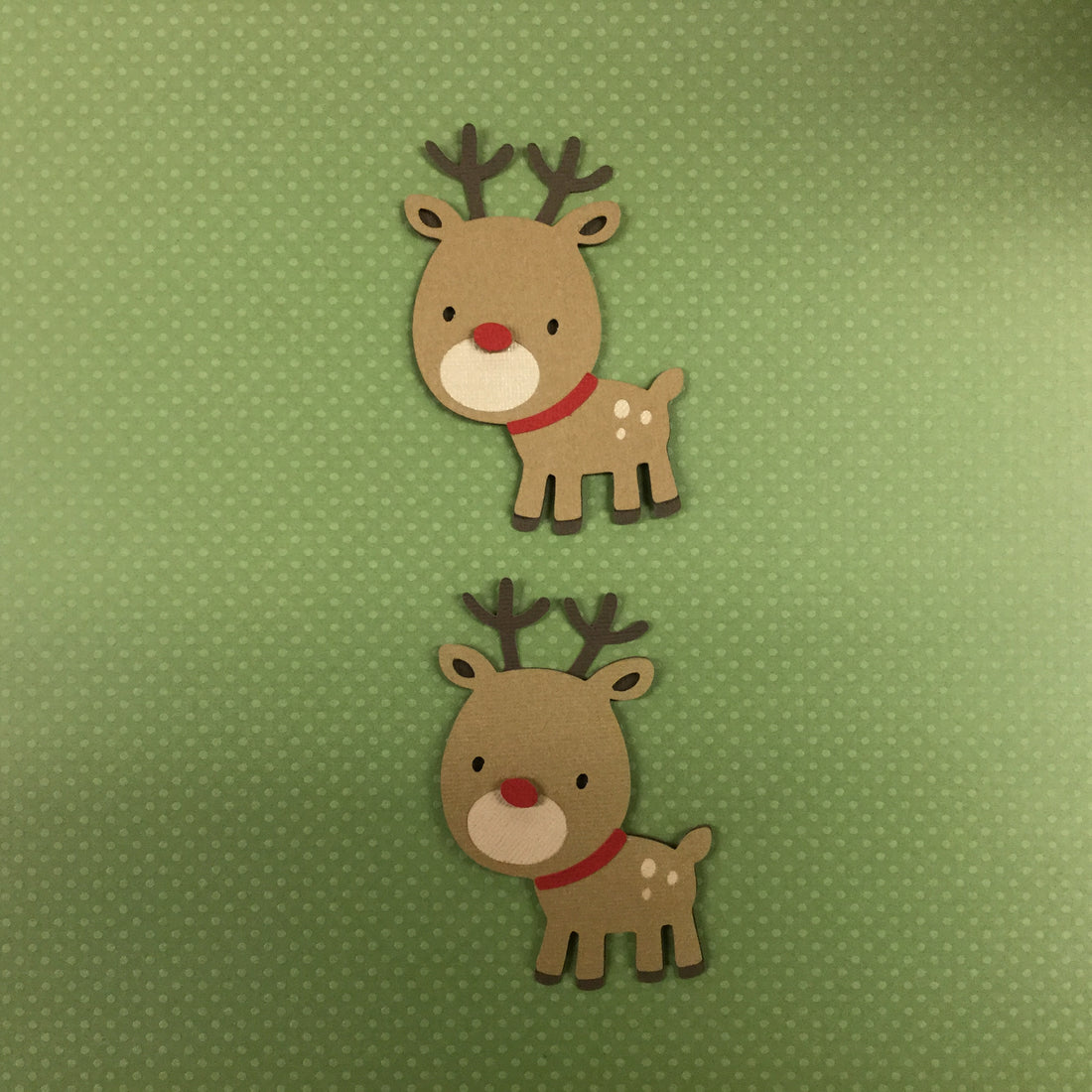 Christmas REINDEER Custom Die Cuts Scrapbooksrus