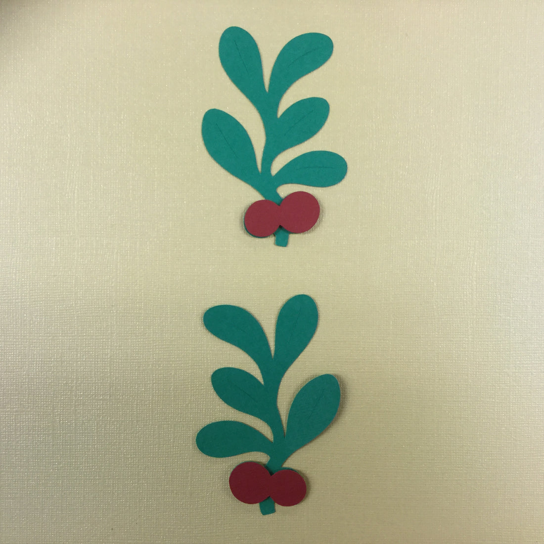 Christmas HOLLY BERRIES Custom Die Cuts Scrapbooksrus