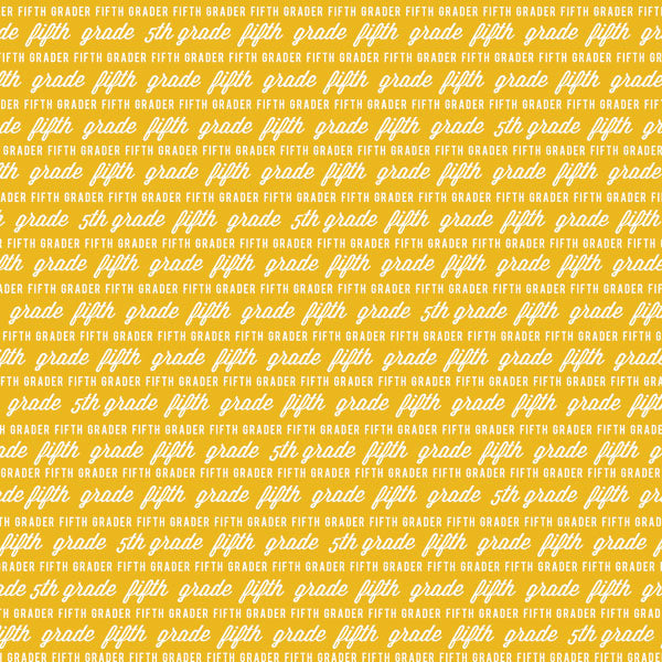 SCHOOL YEARS 12"X12" Paper Kît 14pc Scrapbook Customs