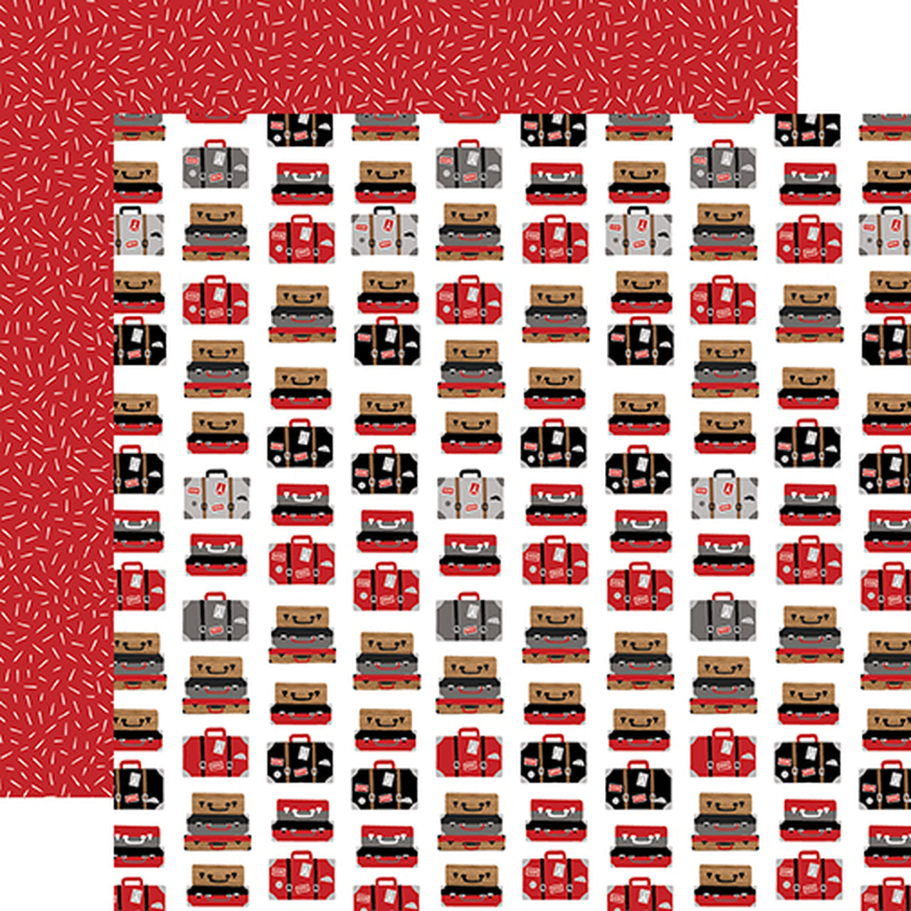 Echo Park LET’S GO ANYWHERE Collection 12"X12" Cardstock Paper Scrapbooksrus