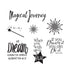 Fun Stampers Journey MAGICAL STICKY QUOTES 2 Sheets Scrapbooksrus
