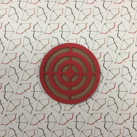 BULLSEYE Camping Custom Scrapbook Die Cuts Scrapbooksrus