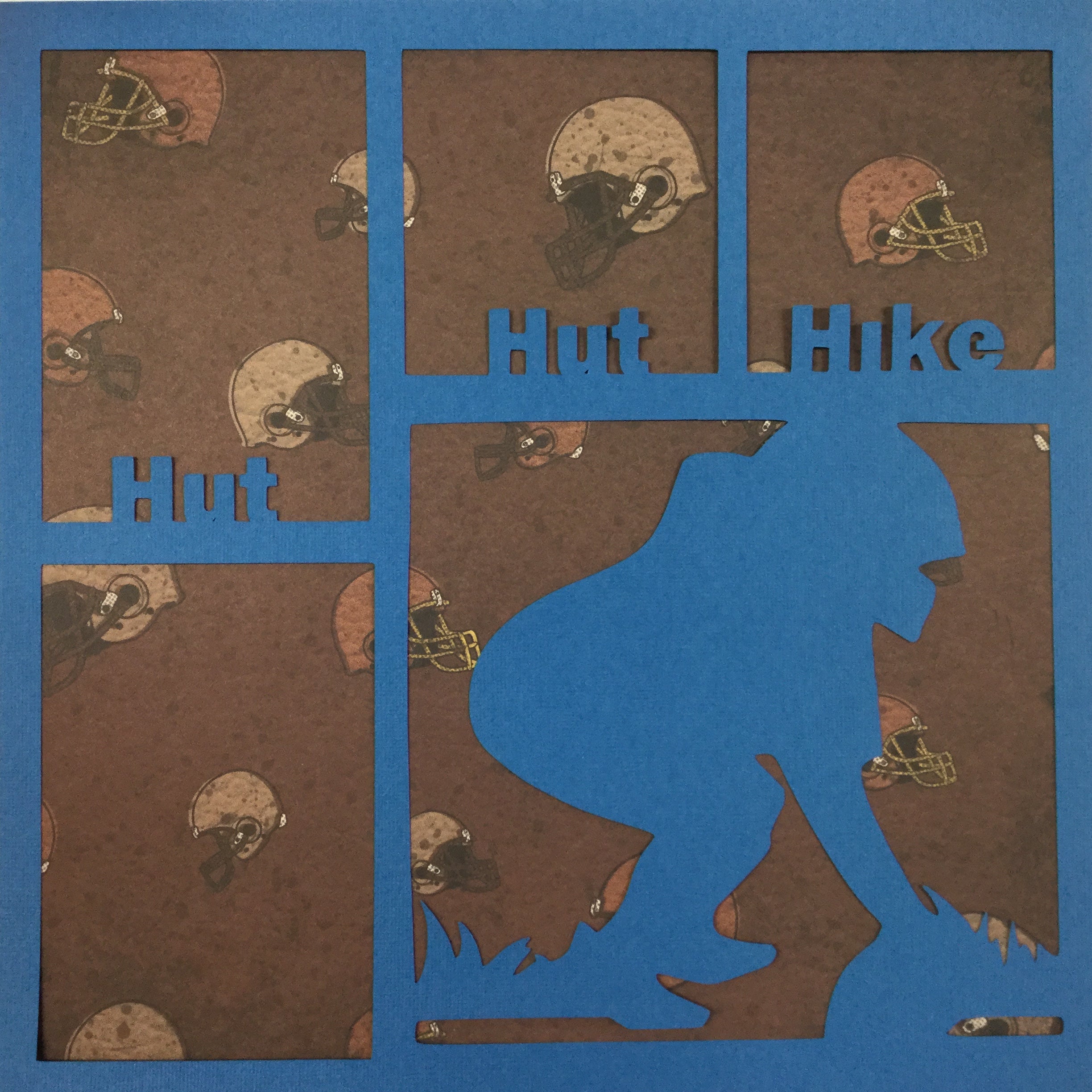 Page Frame HUT HUT HIKE Scrapbook Overlay Scrapbooksrus