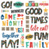 Simple Stories Family a Fun FOAM STICKERS 43pc Scrapbooksrus