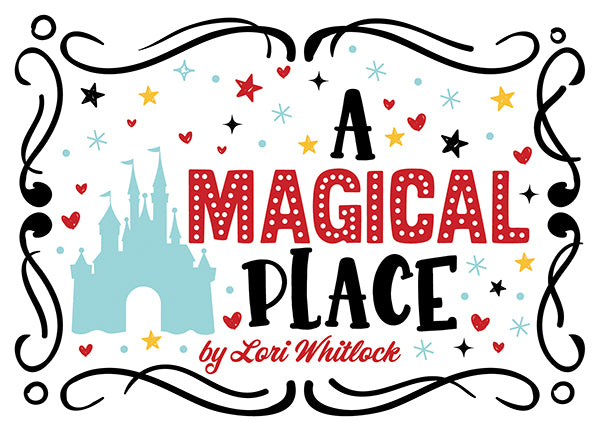 Echo Park A Magical Place PUFFY STICKERS 32pc Scrapbooksrus