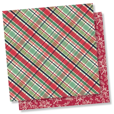 Simple Stories Peace On Earth ALL IS CALM 12x12 Scrapbook Paper Scrapbooksrus