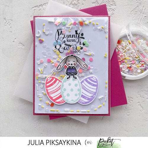 Picket Fence Studios PETER COTTON TAIL Sequin Mix Scrapbooksrus