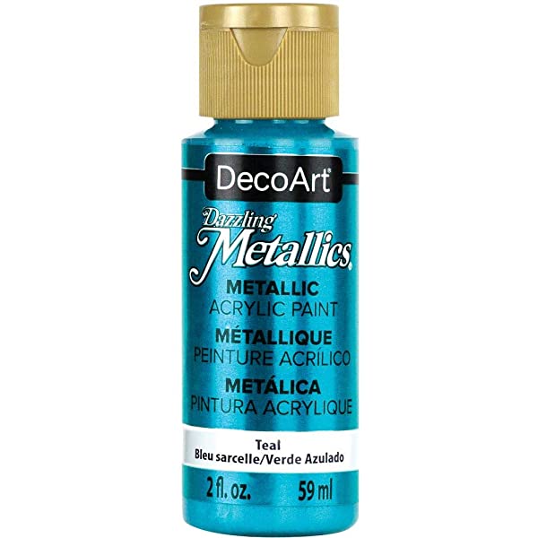DecoArt Extreme Sheen TEAL Metallic Acrylic Paint Scrapbooksrus