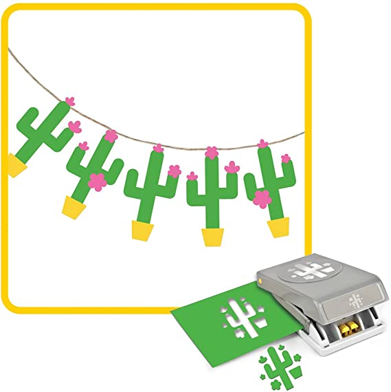 Ek Success CACTUS Paper Punch Large Scrapbooksrus