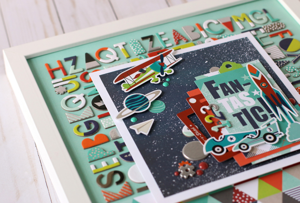 Echo Park Imagine That GALAXY QUEST 12"X12" Cardstock Paper Scrapbooksrus