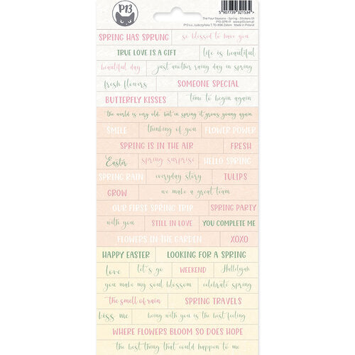 P13 THE FOUR SEASONS Stickers 45pc. Scrapbooksrus