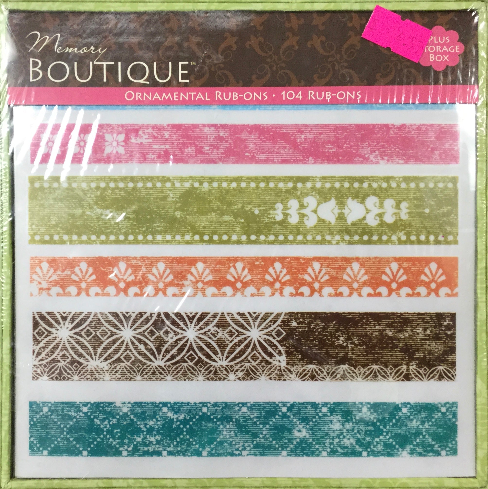 Memory Boutique ORNAMENTAL Rubons Scrapbooksrus