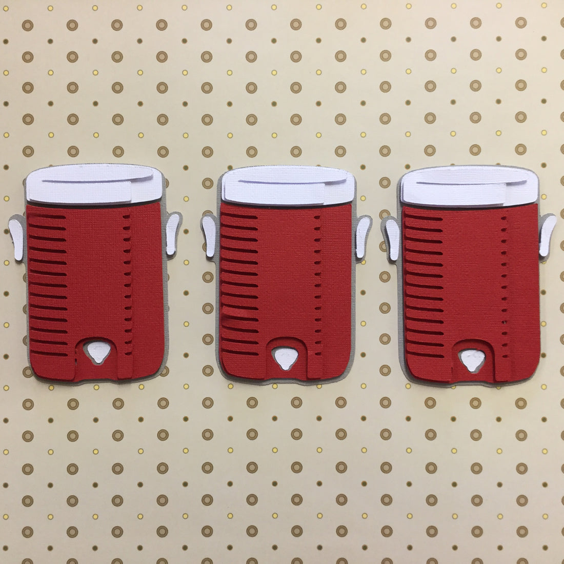 WATER COOLER Camping Scrapbook Die Cuts Scrapbooksrus