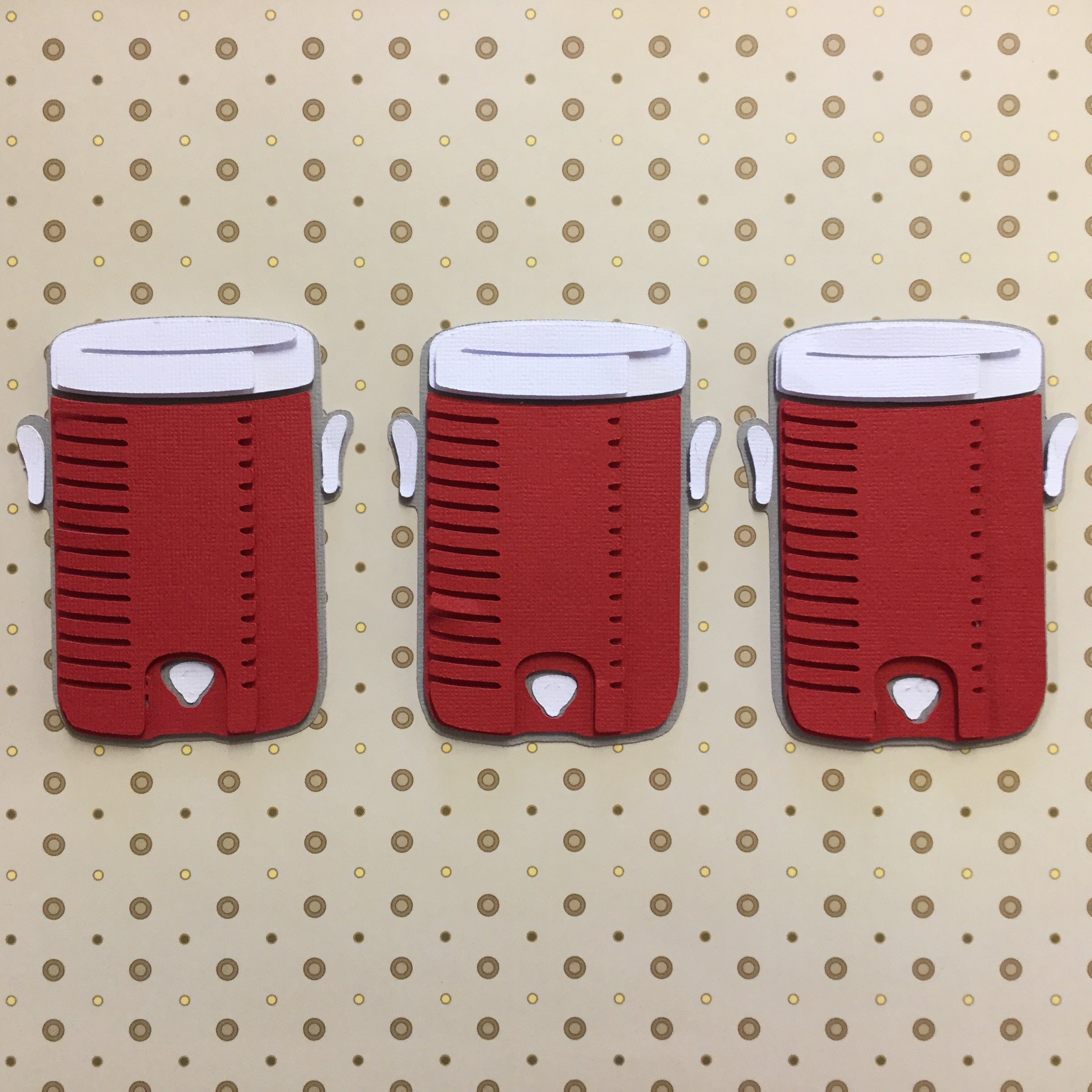 WATER COOLER Camping Scrapbook Die Cuts Scrapbooksrus