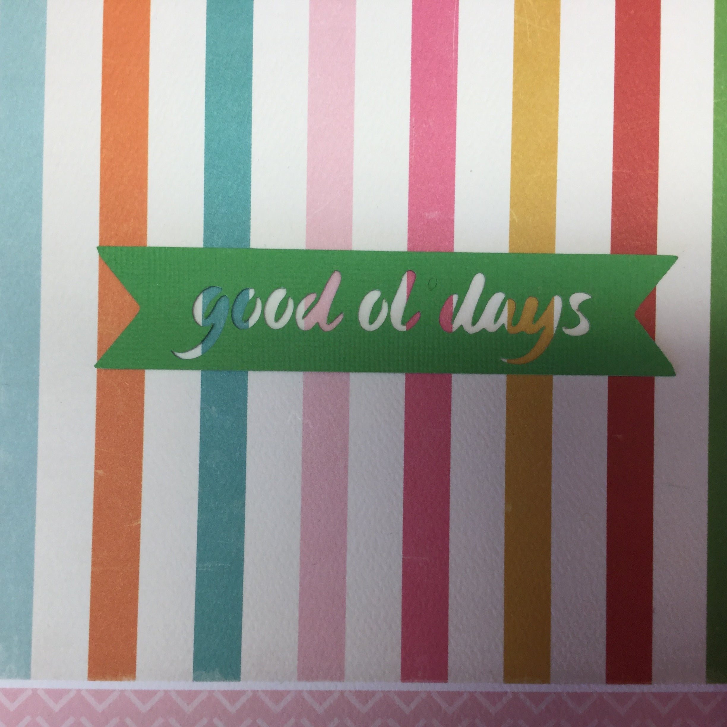 GOOD OL DAYS Custom Scrapbook Die Cuts Scrapbooksrus