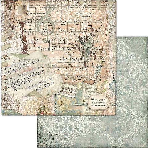 Stamperia IMAGINE 12"X12" Paper Pad Scrapbooksrus
