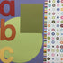 Premade ABC CIRCLES (2) 12”X12” Scrapbook Pages Scrapbooksrus