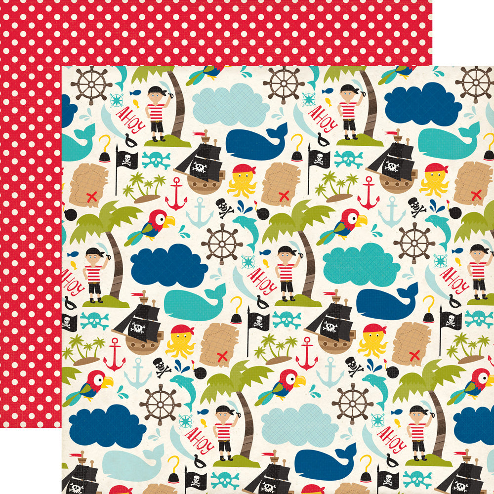 Echo Park Pirate’s Life SEAWORTHY 12"x12" Paper Scrapbooksrus