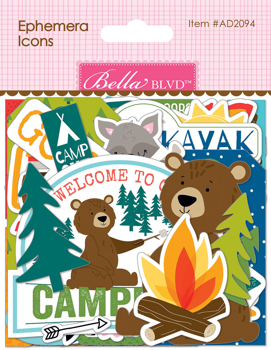 Bella Blvd EPHEMERA ICONS Scrapbooksrus