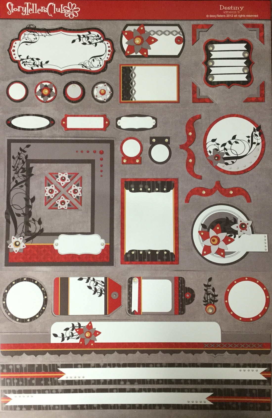 StoryTellers DESTINY DIECUTS 12"X15" Scrapbooksrus