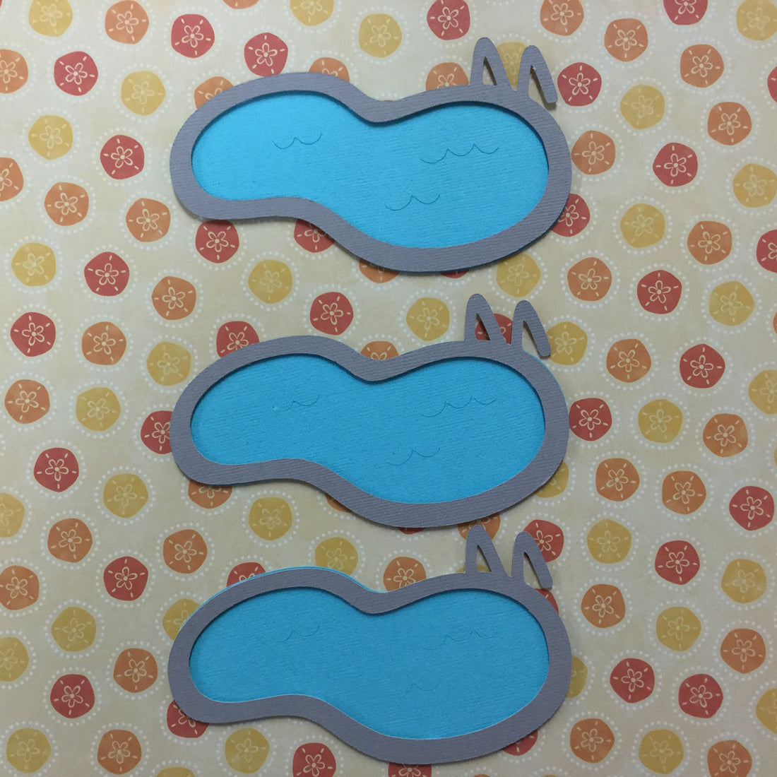 SWIMMING POOL Die Cut Embellishment Scrapbooksrus