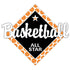 BASKETBALL ALL STAR Laser Cut 1pc Scrapbook Customs Scrapbooksrus