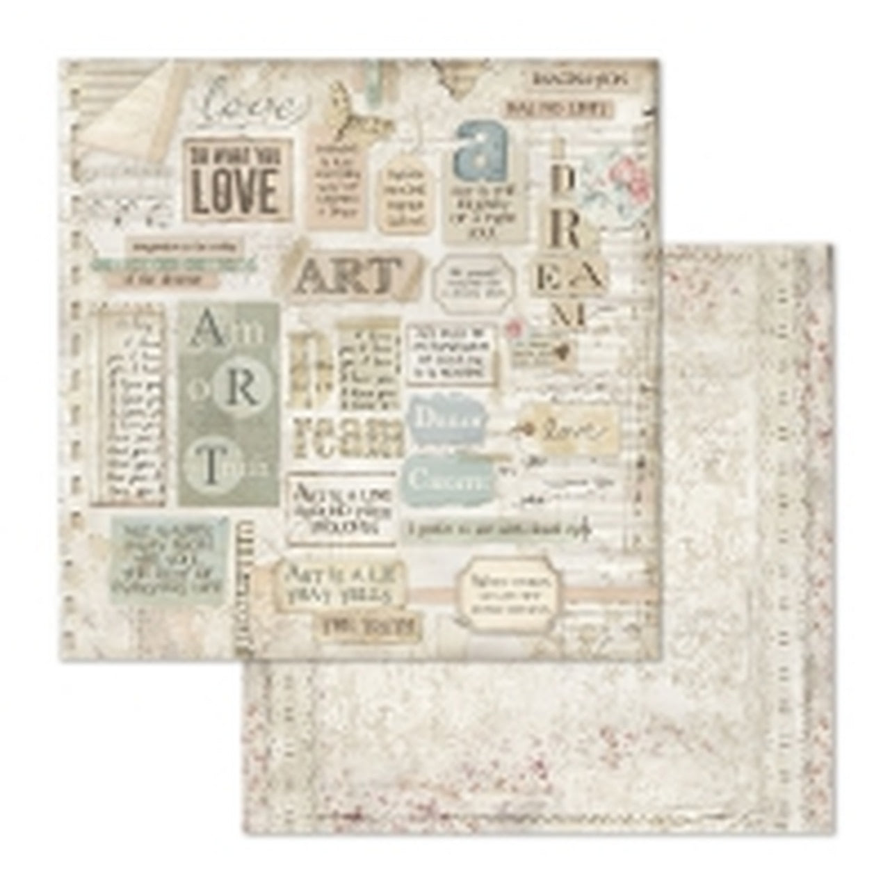 Stamperia IMAGINE 12"X12" Paper Pad Scrapbooksrus