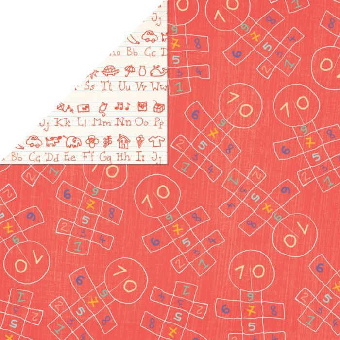 Grant Archival Grace Taylor HOPSCOTCH 12x12 Scrapbook Paper Scrapbooksrus