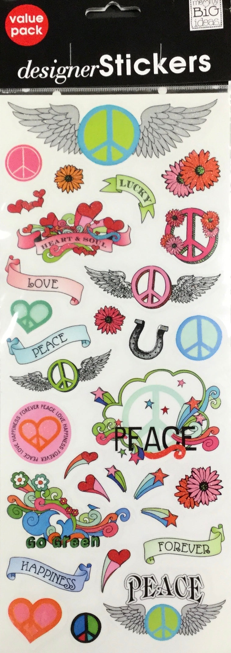 Me & My Big Ideas DESIGNER STICKERS Value Pack Scrapbooksrus