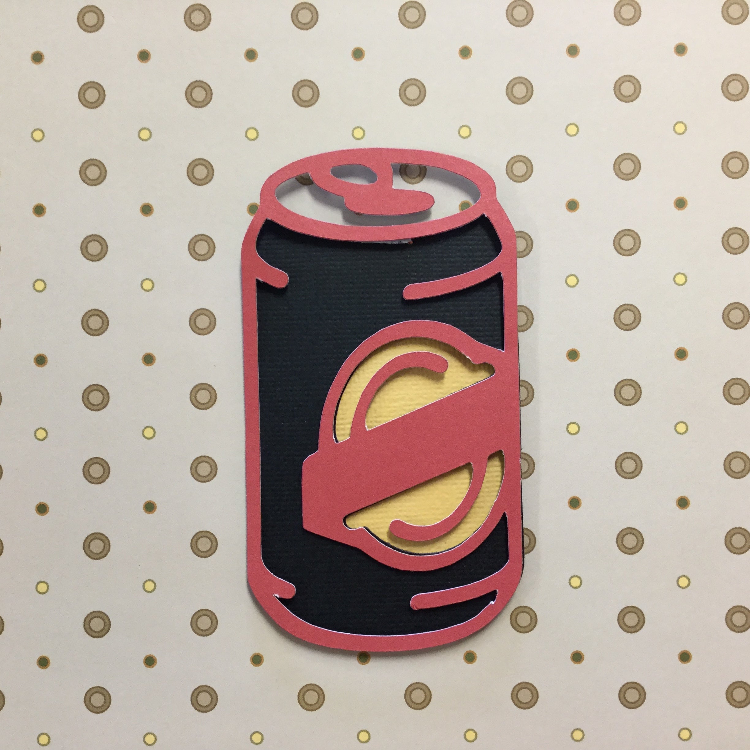SODA CAN Camping Scrapbook Die Cuts Scrapbooksrus