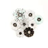 Prima Flirty Fleur MULBERRY Handmade Flowers 8pc Scrapbooksrus