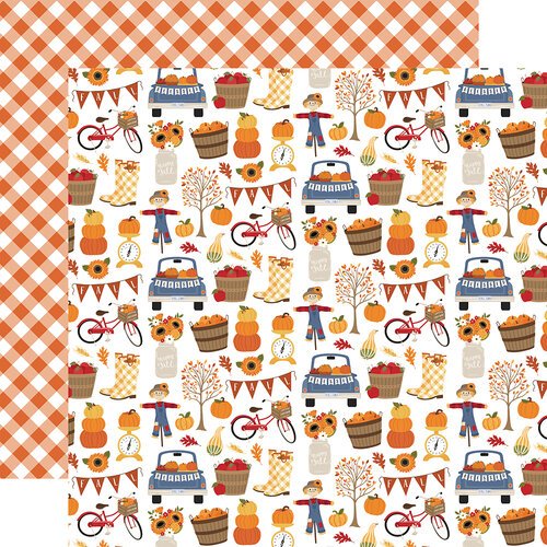 Echo Park Fall FALL HARVEST 12"x12" Scrapbook Paper Scrapbooksrus