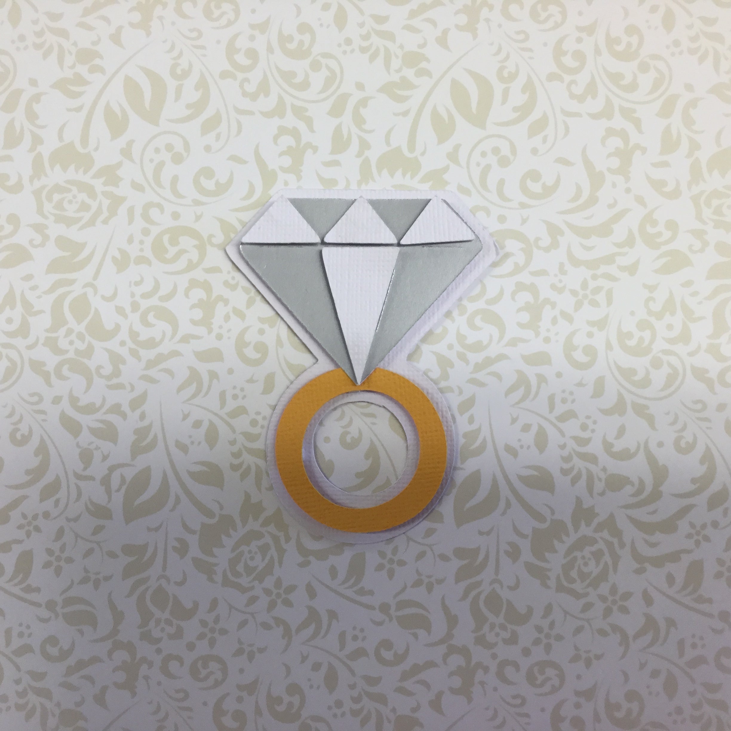 DIAMOND RING Custom Scrapbook Die Cuts Scrapbooksrus