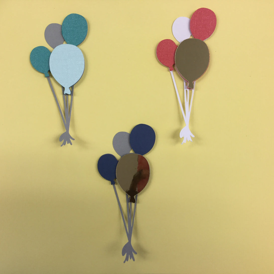 BALLOONS 3D Custom Diecuts Scrapbooksrus