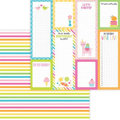 Doodlebug HEY CUPCAKE Collection 12X12 Paper Pack 13pc. Scrapbooksrus