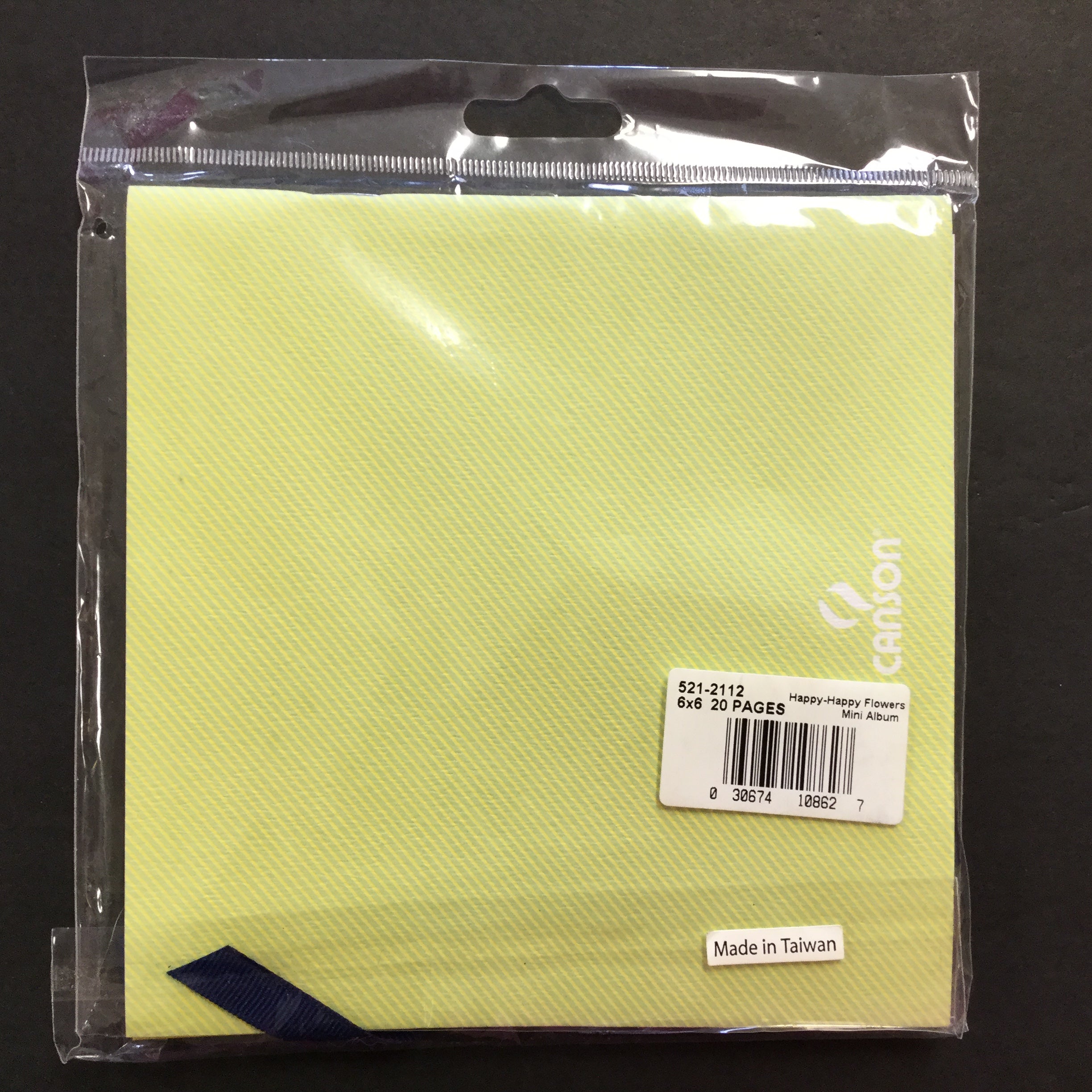 Canson HAPPY Mini 6"X6" Scrapbook Album $1.00
