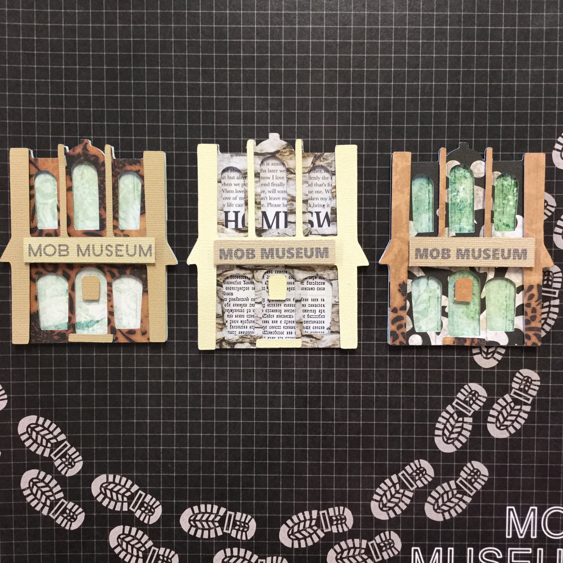 MOB MUSEUM Travel Scrapbook Die Cuts Scrapbooksrus