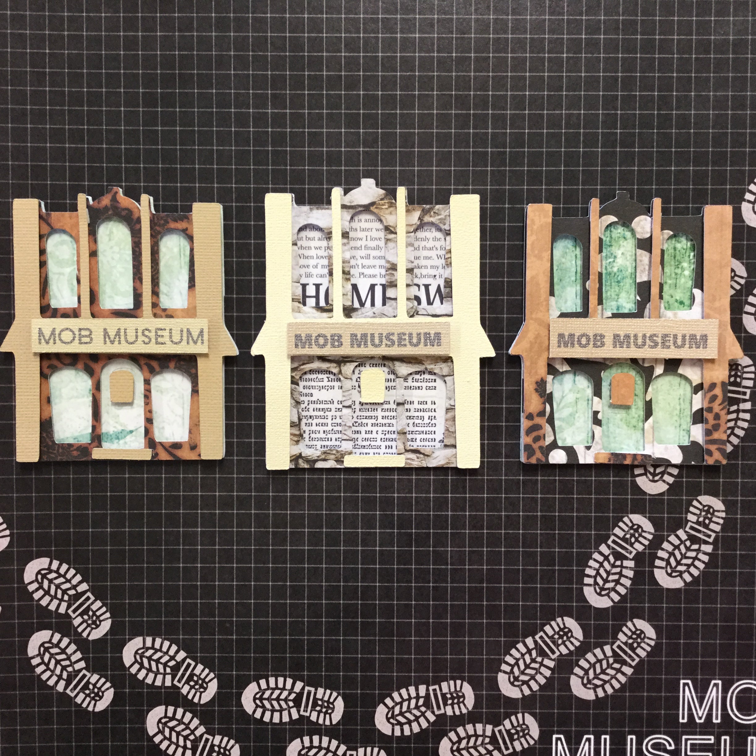 MOB MUSEUM Travel Scrapbook Die Cuts Scrapbooksrus