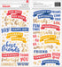 Pebbles BIG TOP DREAMS Foam Phrase Stickers Scrapbooksrus