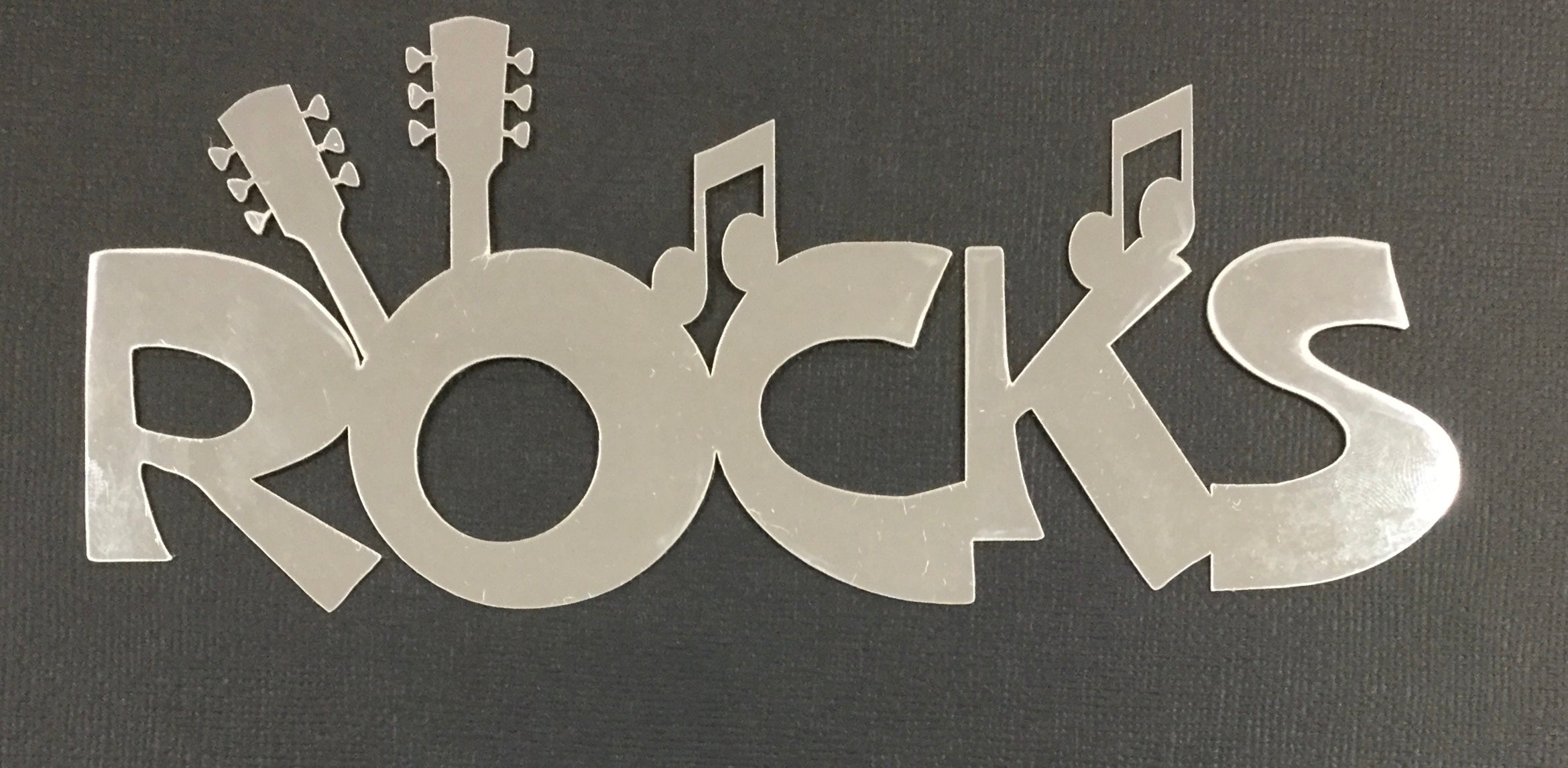 ROCKS Music Custom Scrapbook Die Cut Scrapbooksrus