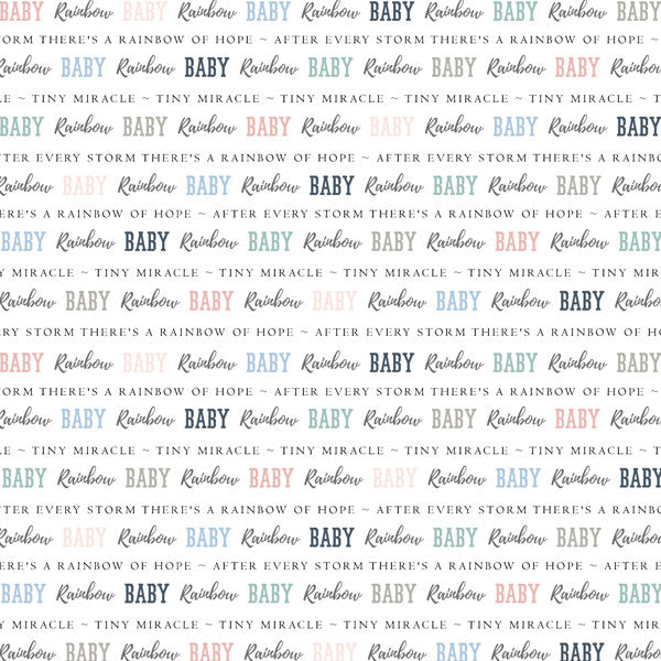 RAINBOW BABY DS 12x12 Scrapbook Paper Scrapbooksrus