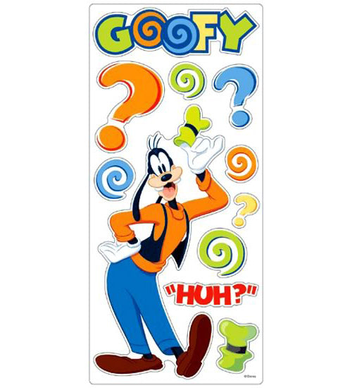 Disney GOOFY Stickers 11pc Scrapbooksrus