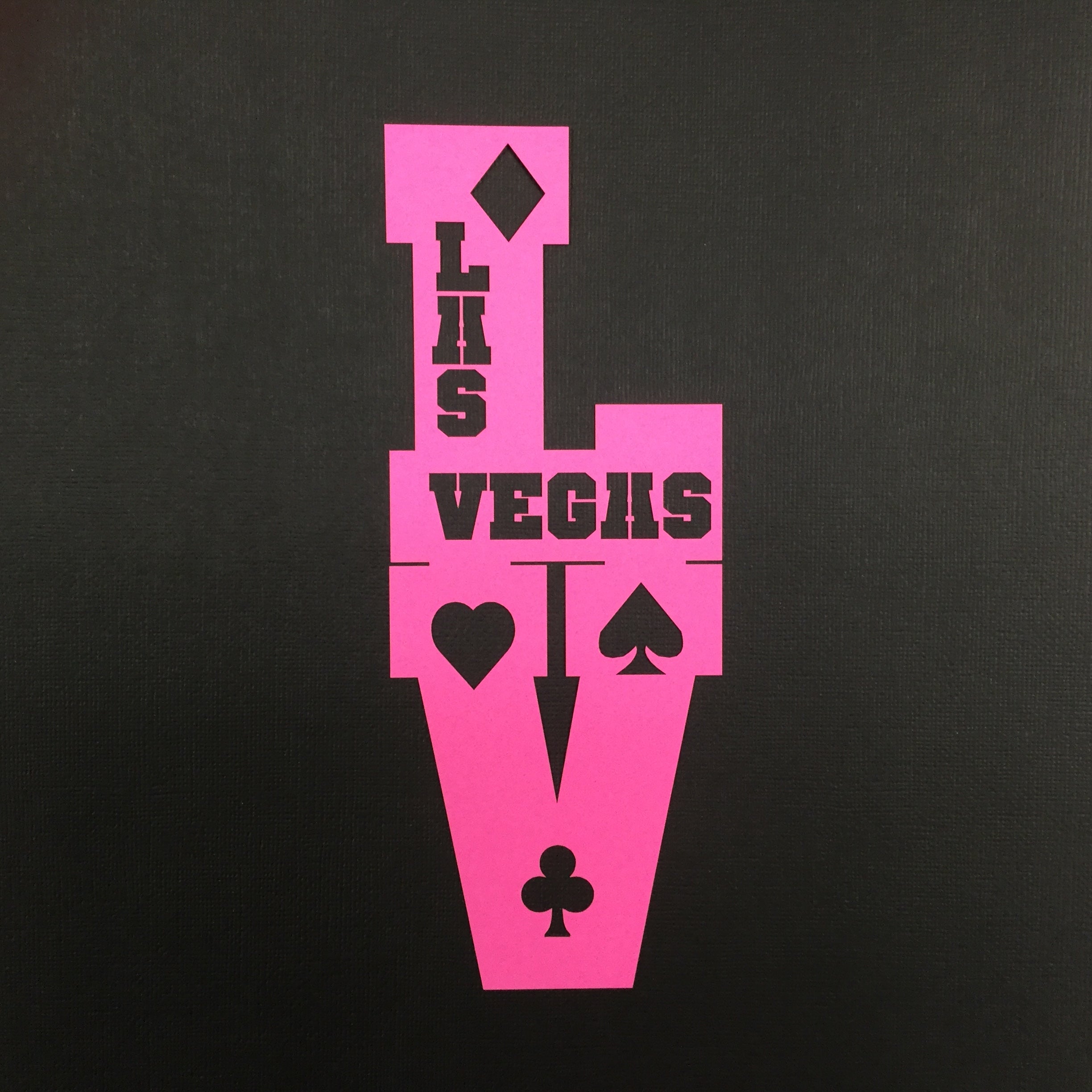 LAS VEGAS LV Custom Travel Scrapbook Die Cuts Scrapbooksrus