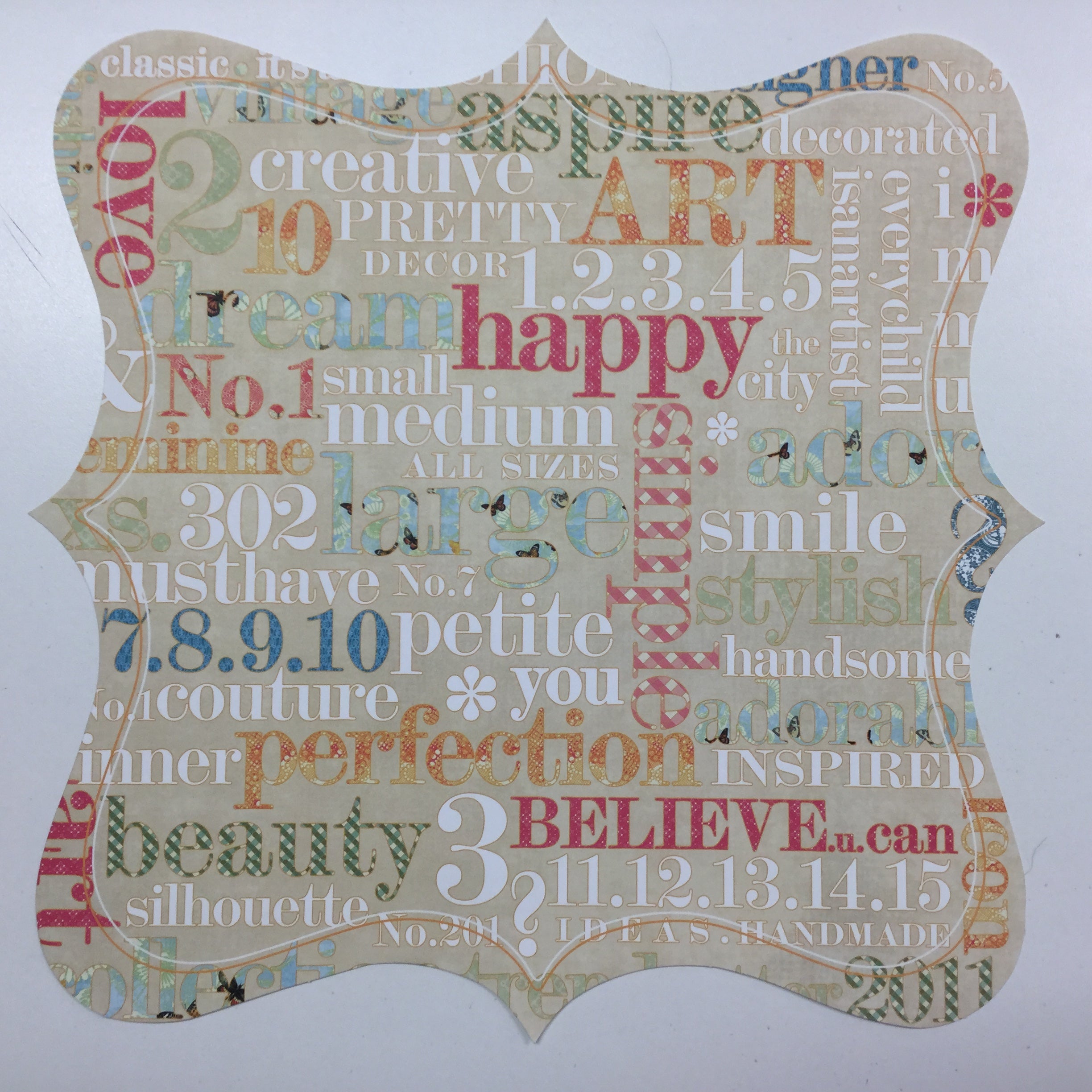 Webster’s Pages TRENDSETTER 12x12 Scrapbook Diecut Scrapbooksrus